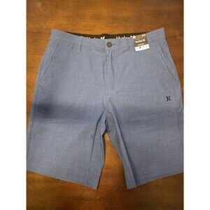 New Hurley Mens Explore Printed Hybrid Walk Shorts 32 Sea View NWT New With Tags